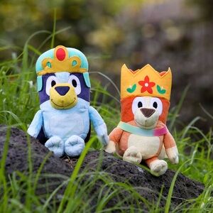 ROYAL BLUEY AND BINGO PLUSHES